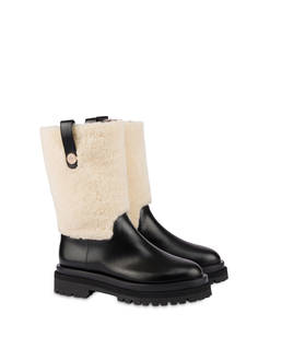 Balkan calfskin and sheepskin ankle boots Photo 2