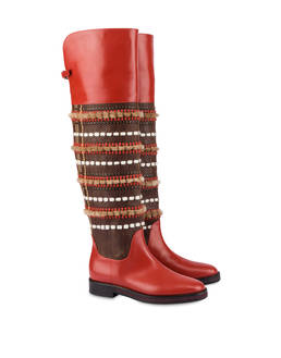 Flat boots by Antica Valserchio x Pollini Photo 2