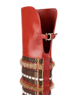 Flat boots by Antica Valserchio x Pollini Photo 4
