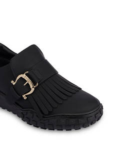 Slip-on sneakers in vitello gommato Run About Photo 4