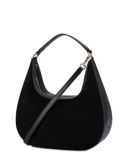 Micro hobo bag in crosta Essence Photo 3