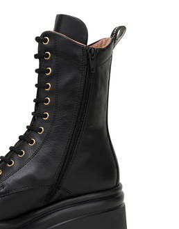 Lomdon Beat combat boot in calfskin Photo 4