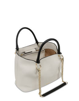 Borsa in vitello bottalato double Marlene Photo 4
