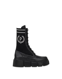 Stretch Out ankle boots in stocking and calfskin Photo 1