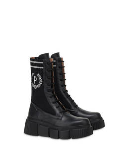 Stretch Out ankle boots in stocking and calfskin Photo 2