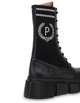 Stretch Out ankle boots in stocking and calfskin Photo 4
