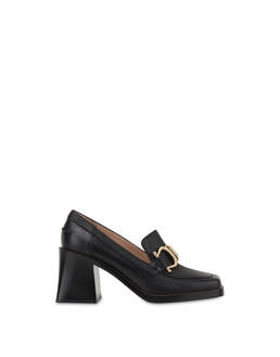 Natalia high heel calf moccasins Photo 1