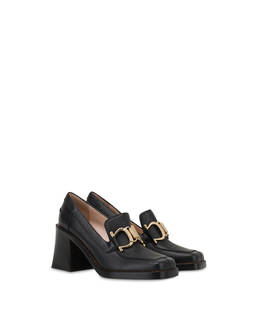 Natalia high heel calf moccasins Photo 2