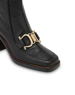Natalia calfskin ankle boots Photo 4