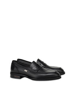 今 話題 の 人気 商品 Club Gentlemen's Calfskin Pollini | Black Loafers Leather 靴