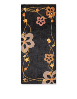 Flowers & Jewels scarf Photo 1
