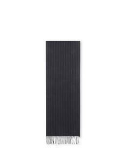 Pinstripe wool scarf Photo 1