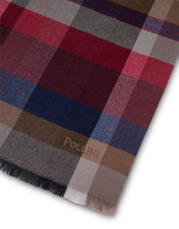 Tartan wool scarf Photo 3