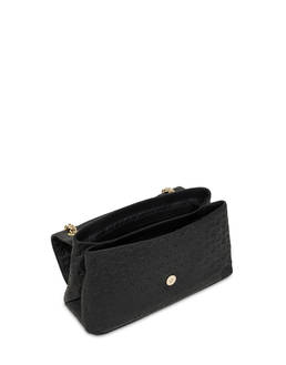 Heritage Logo Embossed calfskin shoulder bag Photo 4
