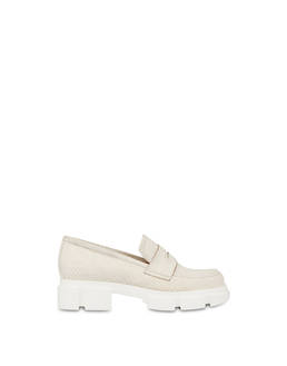 Wild Strawberries python print nubuck loafers Photo 1