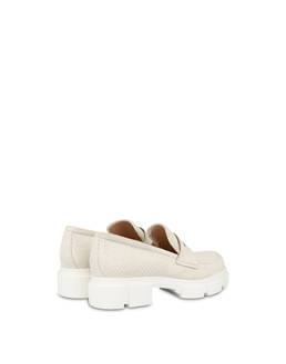 Wild Strawberries python print nubuck loafers Photo 3