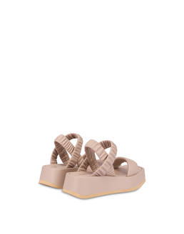 Sandali flatform in nappa New Land Photo 3