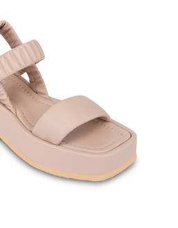 Sandali flatform in nappa New Land Photo 4