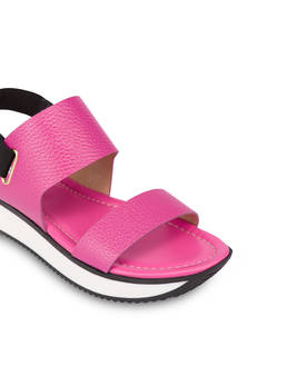 Walk In Nature calfskin sandal with elastic Photo 4