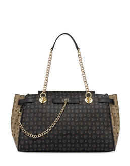 Heritage Soft Touch two-tone double-handle bag Photo 5