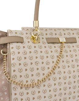 Heritage Soft Touch two-tone double-handle bag Photo 6