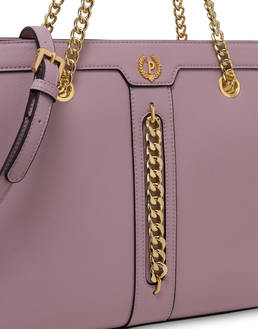 Glam double handle bag with chain Photo 5