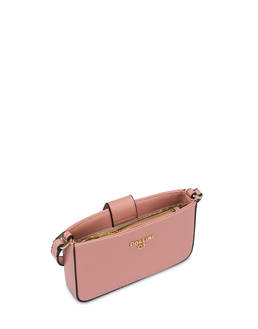 Piccola borsa a tracolla con logo in metallo Photo 4