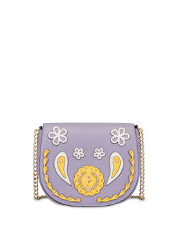 Borsa a tracolla con patch Boho Photo 1