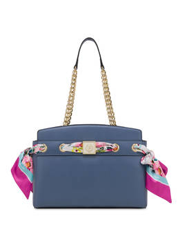 Borsa a spalla con foulard Flower Garden Photo 1