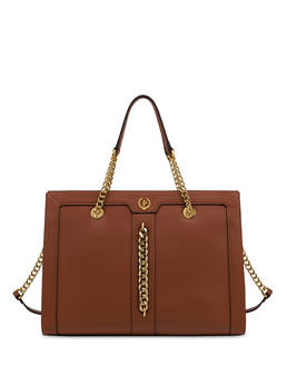 Glam double handle bag with chain Photo 1