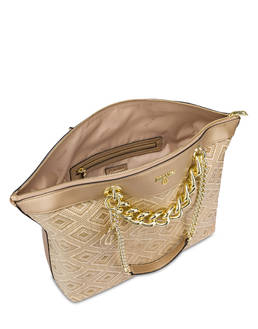 Tote bag in rafia Chain Reaction Photo 4