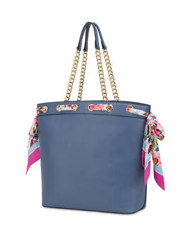 Flower Garden shopping bag with scarf Photo 3