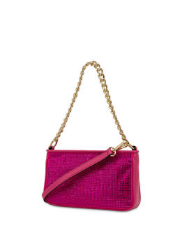 Borsa a spalla con strass Bling Bling Photo 3