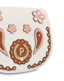 Borsa a tracolla con patch Boho Photo 5