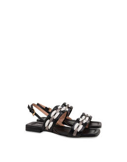 Stripe on Stripe flat sandals Photo 2