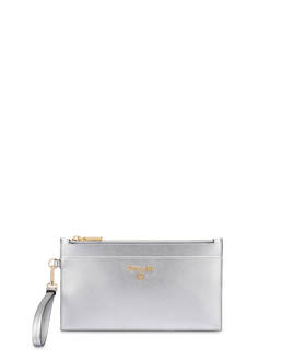 Pouch piatta laminata con logo in metallo Photo 1