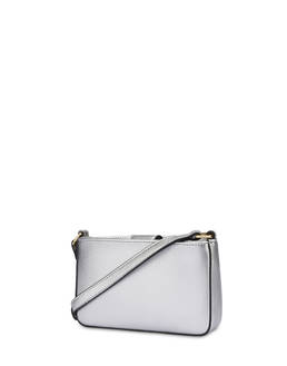 Piccola pouch a tracolla laminata con logo Photo 3