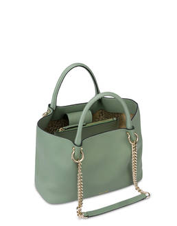 Borsa in vitello bottalato double Marlene Photo 4