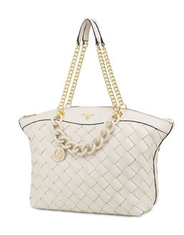 Tote bag con intreccio Chain Reaction Photo 2