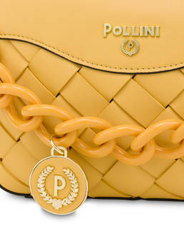 Borsa a tarcolla con intreccio Chain Reaction Photo 5