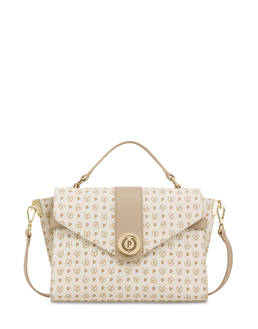 Heritage Logo Classic structured handbag Photo 1