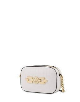 Piccola borsa a tracolla con stampa intreccio Take your time Photo 2