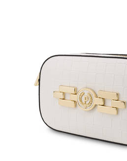 Piccola borsa a tracolla con stampa intreccio Take your time Photo 5