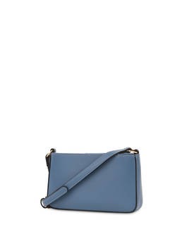 Piccola borsa a tracolla con logo in metallo Photo 3