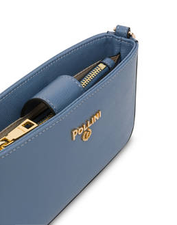 Piccola borsa a tracolla con logo in metallo Photo 5