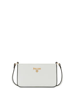 Piccola borsa a tracolla con logo in metallo Photo 1