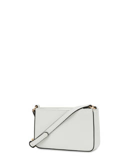 Piccola borsa a tracolla con logo in metallo Photo 3