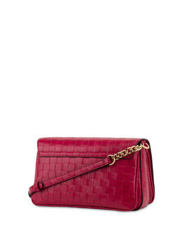 Borsa a tracolla con stampa intreccio Take your time Photo 3