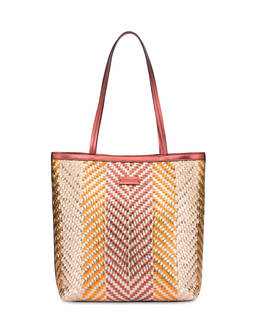 Tote bag laminata Antica Valserchio X Pollini Photo 1