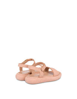 Floating flatform sandals with python print Photo 3